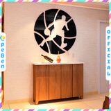  Tranh mica EPeBen dán tường nổi 3d hình cầu thủ bóng rổ decor trang trí phòng tập, sân bóng rổ, câu lạc bộ 