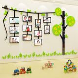  Tranh dán tường mica 3d decor khổ lớn khung ảnh kỷ niệm trang trí mầm non, mẫu giáo, phòng cho bé 