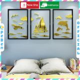  Tranh mica EPeBen dán tường nổi 3d hình Khung cảnh biển diệu kì decor trang trí phòng khách, cửa hàng 