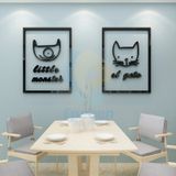  Tranh mica EPeBen dán tường nổi 3d hình phong cách hoạt hình decor trang trí mầm non, phòng cho bé 