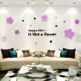  Tranh mica EPeBen dán tường nổi 3d hình vui vẻ như những bông hoa decor trang trí phòng khách, phòng ngủ 