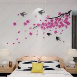  Tranh mica EPeBen dán tường nổi 3d hình chim én về cùng mùa xuân decor trang trí phòng khách, phòng ngủ 