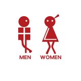  Tranh mica EPeBen dán tường nổi 3d hình dán cửa nhà vệ sinh wc toilet decor trang trí cửa hàng, shop thời trang 