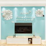  Tranh mica 3d dán tường mẫu tranh bông hoa tráng gương bóng, trang trí phòng khách, phòng bếp 