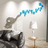  Tranh mica EPeBen dán tường nổi 3d hình chú voi xám thổi bong bóng ngộ nghĩnh decor trang trí mầm non 
