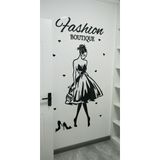  Tranh mica EPeBen dán tường nổi 3d hình Fashion decor trang trí shop thời trang váy, áo, giày, shop phụ kiện 