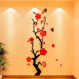  Tranh mica 3d dán tường mẫu tranh hoa đào hoa sen Vạn Sự Như Ý Tấn Tài Tấn Lộc, trang trí phòng khách, phòng bếp 