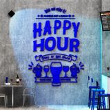  Tranh mica EPeBen dán tường nổi 3d hình happy hour decor trang trí tường quán bar, nhà hàng, quán nhậu 