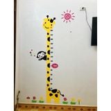  Tranh mica EPeBen dán tường nổi 3d hình Thước hươu cao cổ đo chiều cao cho bé decor trang trí phòng cho bé 