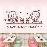  Tranh mica EPeBen dán tường nổi 3d hình trà sữa decor trang trí cửa hàng quán cafe quán trà tranh 