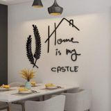  Tranh mica 3d dán tường các mẫu tranh sweet home, we are family trang trí phòng ngủ, phòng khách 