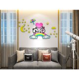  Tranh mica EPeBen dán tường nổi 3d hình bên nhau mãi mãi decor trang trí mầm non, phòng cho bé 