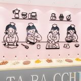  Tranh mica 3d dán tường các mẫu tranh làm bánh kem sinh nhật, trang trí quán bánh, phòng cho bé 