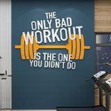  Tranh mica 3d dán tường mẫu tranh thông điệp động lực tập gym trang trí phòng tập fitness 