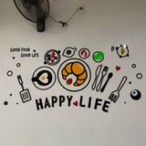  Tranh mica EPeBen dán tường nổi 3d hình Hamburger gà rán fastfood decor trang trí quán ăn đồ ăn nhanh, nhà hàng 