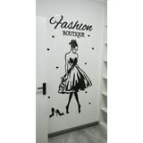  Tranh mica EPeBen dán tường nổi 3d hình Fashion decor trang trí shop thời trang váy, áo, giày, shop phụ kiện 