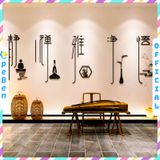  Tranh mica EPeBen dán tường nổi 3d hình thiền thư pháp trung quốc,decor trang trí chùa chiền, quán trà 
