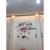  Tranh mica EPeBen dán tường nổi 3d hình tình yêu trọn vẹn decor trang trí phòng khách, phòng ngủ phòng cưới 