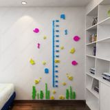  Tranh mica EPeBen dán tường nổi 3d hình Thước trong lòng đại dương đo chiều cao cho bé decor trang trí phòng cho bé 