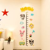  Tranh mica EPeBen dán tường nổi 3d hình Đo chiều cao động vật decor trang trí phòng ngủ cho bé, trường mầm non 