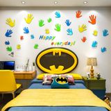  Tranh dán tường mica 3d decor khổ lớn hạnh phúc mỗi ngày trang trí mầm non, mẫu giáo, phòng cho bé 