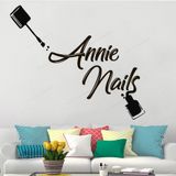  Tranh mica EPeBen dán tường nổi 3d hình sơn móng tay Nail Beautiful decor trang trí Tiệm Nail, Spa làm đẹp 