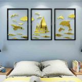  Tranh mica EPeBen dán tường nổi 3d hình Khung cảnh biển diệu kì decor trang trí phòng khách, cửa hàng 