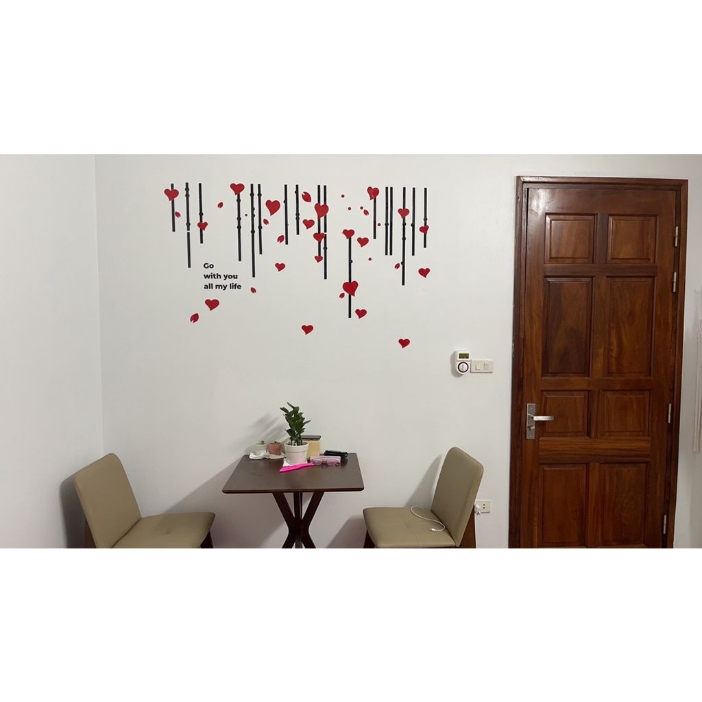  Tranh mica EPeBen dán tường nổi 3d hình mãi mãi bên nhau decor trang trí phòng khách, phòng ngủ 