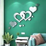  Tranh mica EPeBen dán tường nổi 3d hình Trái tim xinh đẹp decor trang trí phòng khách, phòng ngủ, cửa hàng 