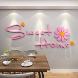  Tranh mica 3d dán tường các mẫu tranh sweet home, we are family trang trí phòng ngủ, phòng khách 