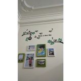  Tranh mica EPeBen dán tường nổi 3d hình ngày mới tốt lành decor trang trí phòng khách, phòng ngủ 