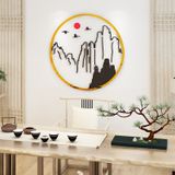  Tranh mica EPeBen dán tường nổi 3d hình Phong cảnh hữu tình decor trang trí phòng khách, cửa hàng 
