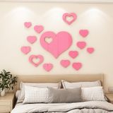  Tranh mica EPeBen dán tường nổi 3d hình Trái tim xinh đẹp decor trang trí phòng khách, phòng ngủ, cửa hàng 