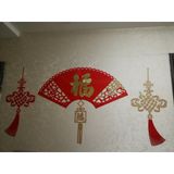  Tranh dán tường mica 3d decor khổ lớn lễ hội trang trí mùa xuân, chúc mừng năm mới trang trí phòng khách, phòng ngủ 