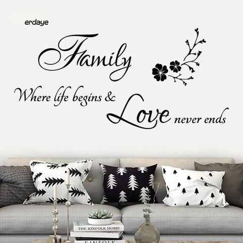  Tranh mica EPeBen dán tường nổi 3d hình Family Love decor trang trí phòng khách, phòng ngủ 