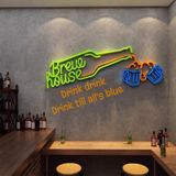  Tranh mica 3d dán tường các mẫu tranh ly bia, nâng cốc, trang trí quán nhậu, đồ nướng, quán lẩu 