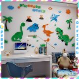  Tranh mica EPeBen dán tường nổi 3d hình khủng long decor trang trí mầm non, phòng cho bé 
