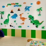  Tranh mica EPeBen dán tường nổi 3d hình khủng long decor trang trí mầm non, phòng cho bé 