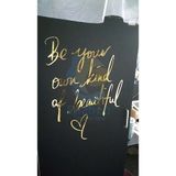  Tranh mica EPeBen dán tường nổi 3d hình Be your own kind of beautiful decor trang trí spa, phòng ngủ, nail 