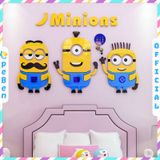  Tranh dán tường mica 3d decor khổ lớn kẻ cắp mặt trăng minions trang trí mầm non, mẫu giáo, phòng cho bé 