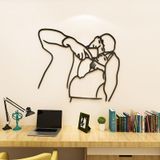  Tranh mica EPeBen dán tường nổi 3d hình tranh cặp đôi couple decor trang trí phòng khách, phòng ngủ, cưới 