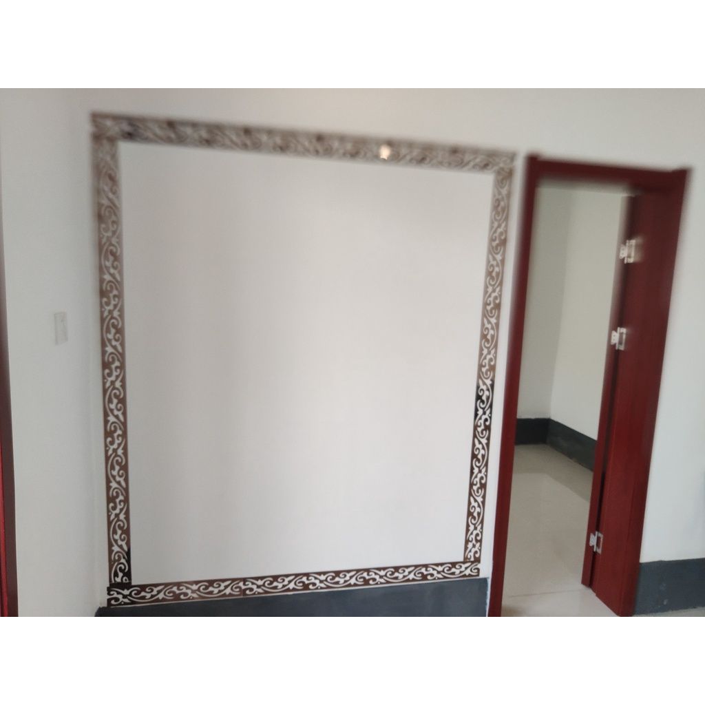  Miếng dán Mica len tường, phào chỉ (có sẵn lớp keo) sang trọng decor trang trí phòng khách, cửa hàng, phòng ngủ 