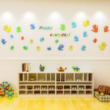  Tranh dán tường mica 3d decor khổ lớn hạnh phúc mỗi ngày trang trí mầm non, mẫu giáo, phòng cho bé 