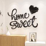  Tranh mica 3d dán tường các mẫu tranh sweet home, we are family trang trí phòng ngủ, phòng khách 