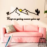  Tranh mica EPeBen dán tường nổi 3d hình ngọn núi cổ vũ tinh thần decor trang trí tường văn phòng công ty, phòng làm việc 