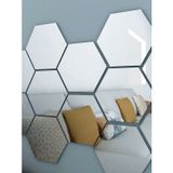  Tranh mica EPeBen dán tường nổi 3d hình Tráng gương sang trọng decor trang trí phòng khách, cửa hàng 