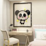 Tranh mica EPeBen dán tường nổi 3d hình gấu trúc, chim, hổ decor trang trí phòng cho bé, mầm non, mẫu giáo, lớp học 