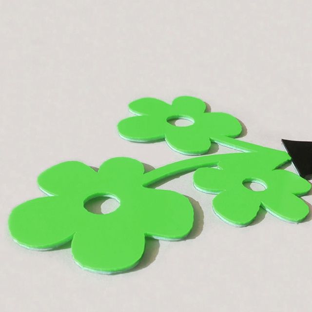  Tranh mica EPeBen dán tường nổi 3d hình vui vẻ như những bông hoa decor trang trí phòng khách, phòng ngủ 