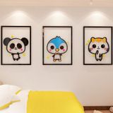  Tranh mica EPeBen dán tường nổi 3d hình gấu trúc, chim, hổ decor trang trí phòng cho bé, mầm non, mẫu giáo, lớp học 