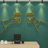  Tranh mica dán tường dán nổi drink trang trí quán cafe, trà sữa 